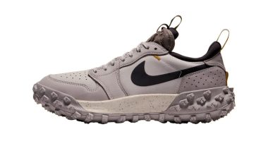 Air Jordan 1 Low Element GTX Cream renk düzeninin yandan görünümü