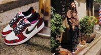 Air Jordan 1 Low OG Last Dance at the Garden çifti ve stil fotoğrafı