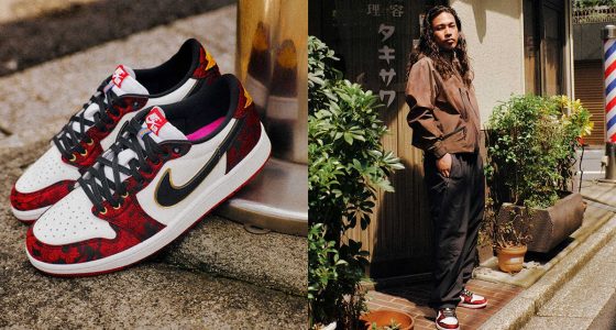 Air Jordan 1 Low OG Last Dance at the Garden çifti ve stil fotoğrafı