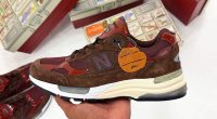 Aminé New Balance 992 Outdoor School yandan görünüm