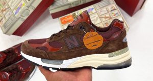 Aminé New Balance 992 Outdoor School yandan görünüm