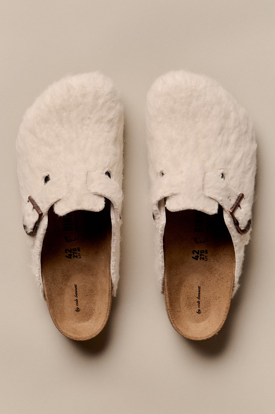 Birkenstock Cole Bennett Boston çifti üstten
