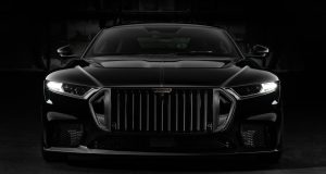 Brabus Bodo karbon gövdesiyle önden görünüm