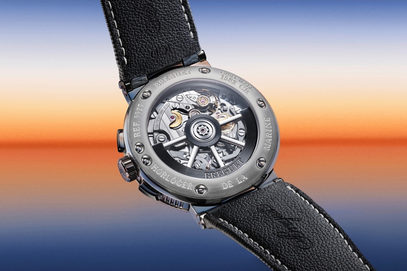 Breguet Marine safir arka kapağında dümen biçimli rotor