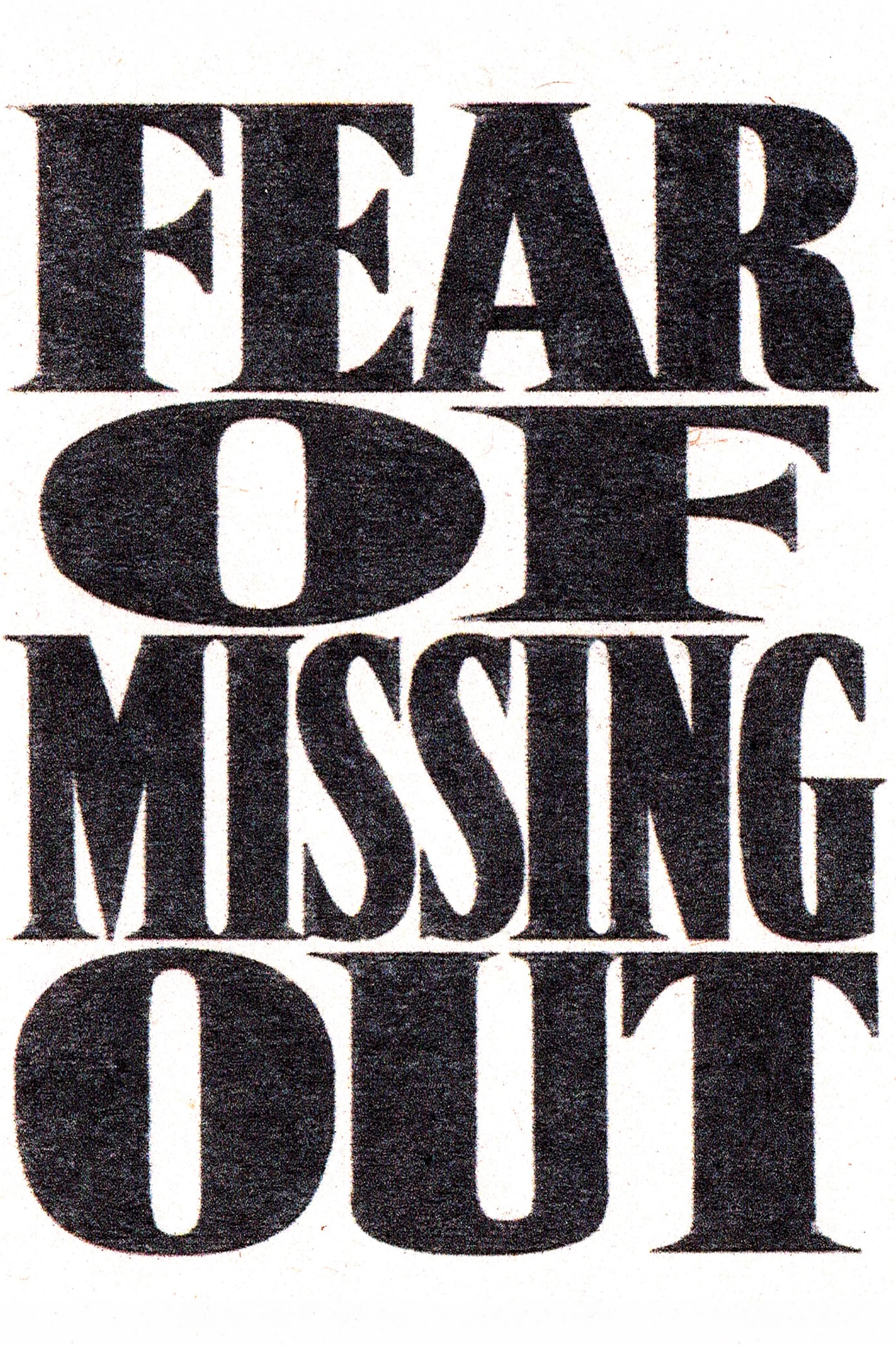 Drake FOMO: Fear of Missing Out afişi