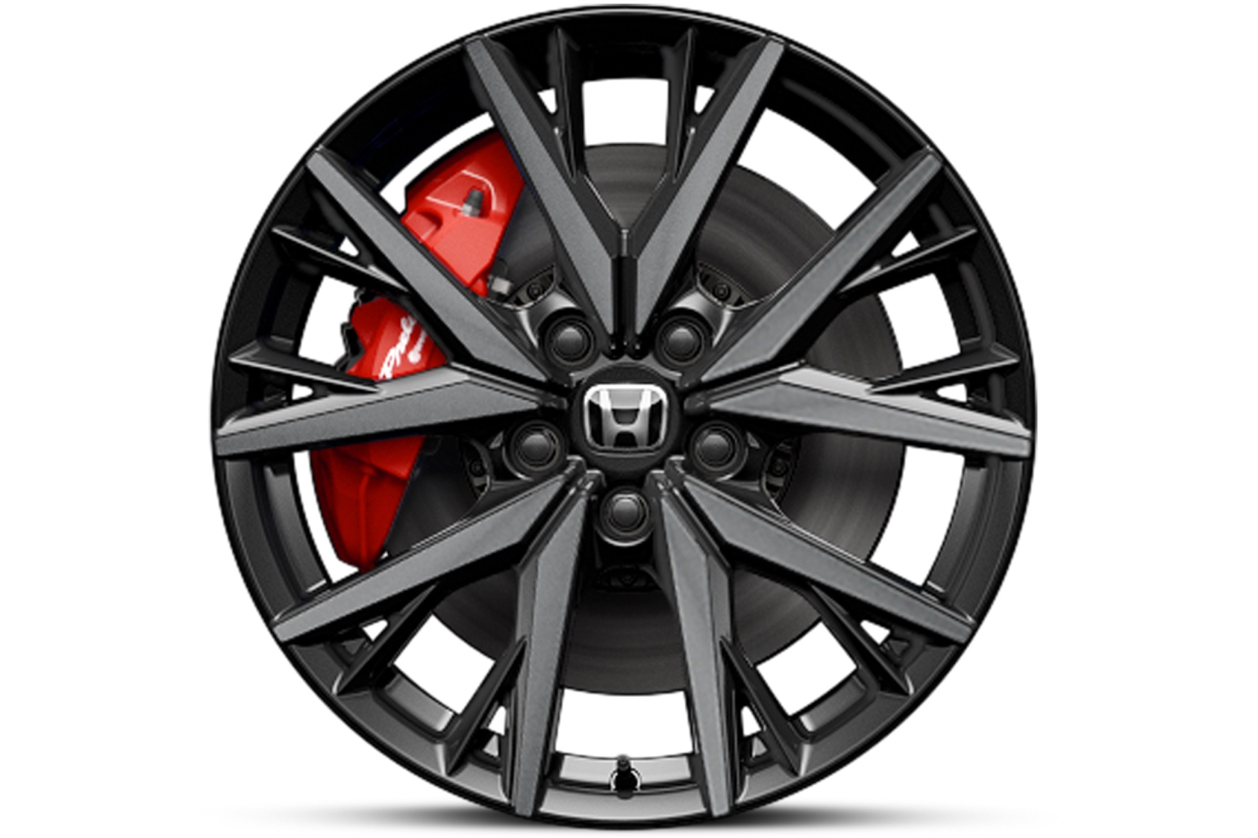 19 inç siyah jant ve kırmızı Brembo kaliper
