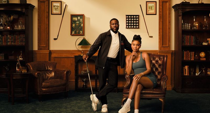 Kevin Hart Fabletics golf koleksiyonunun tanıtımında
