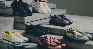 Kith On K-Tech koleksiyonu merdivenlerde