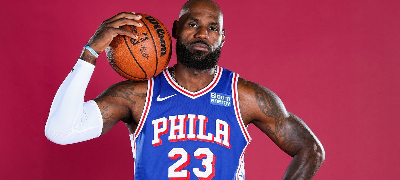 LeBron James 76ers mavisiyle