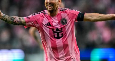 Lionel Messi sahada