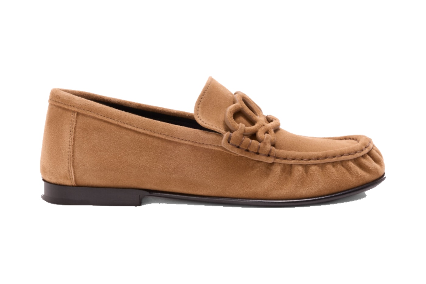Caramel Latte loaferın yandan görünümü