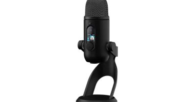 Siyah renkli Logitech G Blue Yeti 2 mikrofon