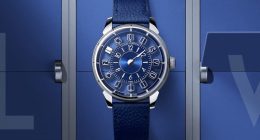 Louis Vuitton Tambour Spin Time koleksiyonundan bir saat