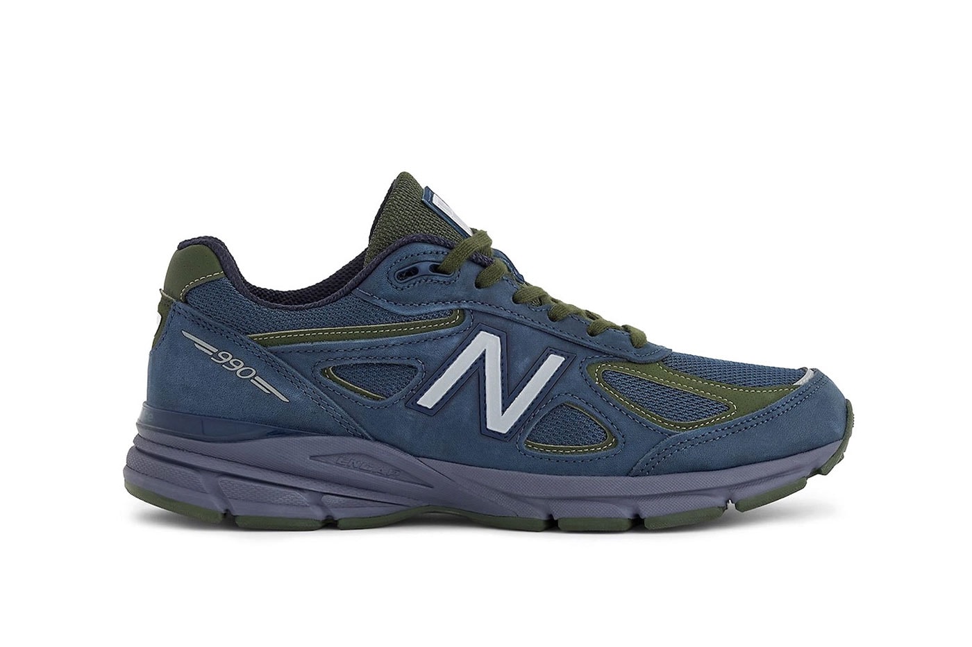 New Balance 990v4 Navy Meteorite U990BG4 yandan