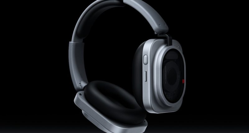Siyah Nothing Headphone (1) Pro yandan