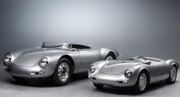 Porsche 550 Spyder J yandan görünüm