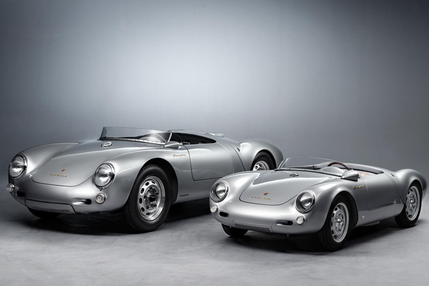 Porsche 550 Spyder J yandan görünüm