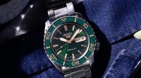 Seiko 5 Sports SKX Tweed Green kadranı
