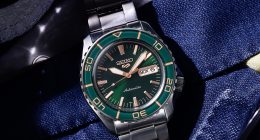 Seiko 5 Sports SKX Tweed Green kadranı