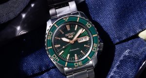 Seiko 5 Sports SKX Tweed Green kadranı