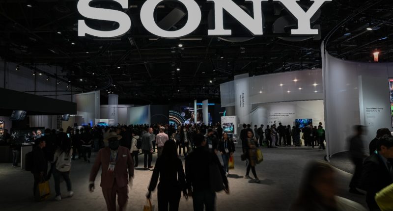 Sony CES 2027 kararı öncesi fuardaki Sony standı