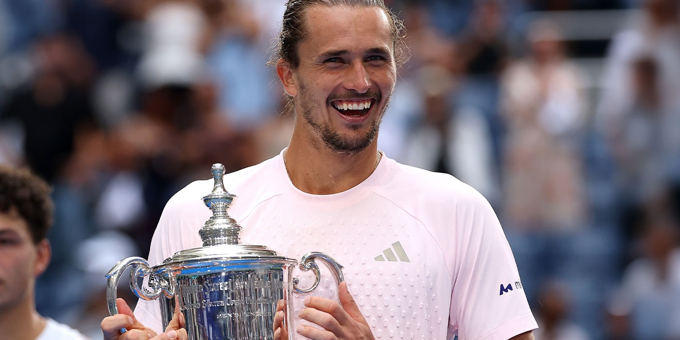 US Open finalinden bir kare