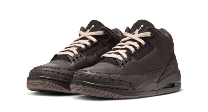 Air Jordan 3 Fireside çifti ve sakız rengi taban