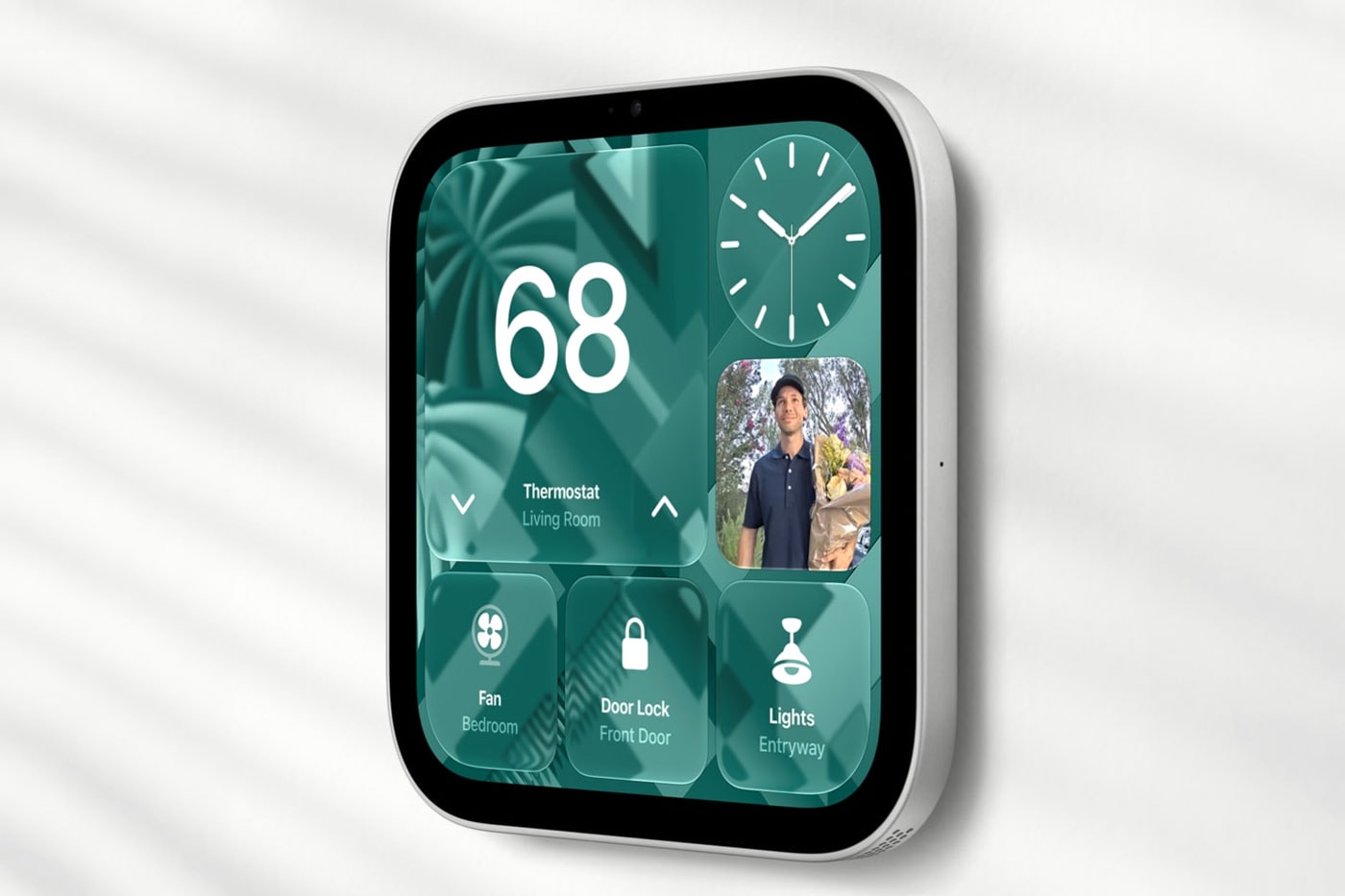 Apple HomeView duvara monte versiyonu
