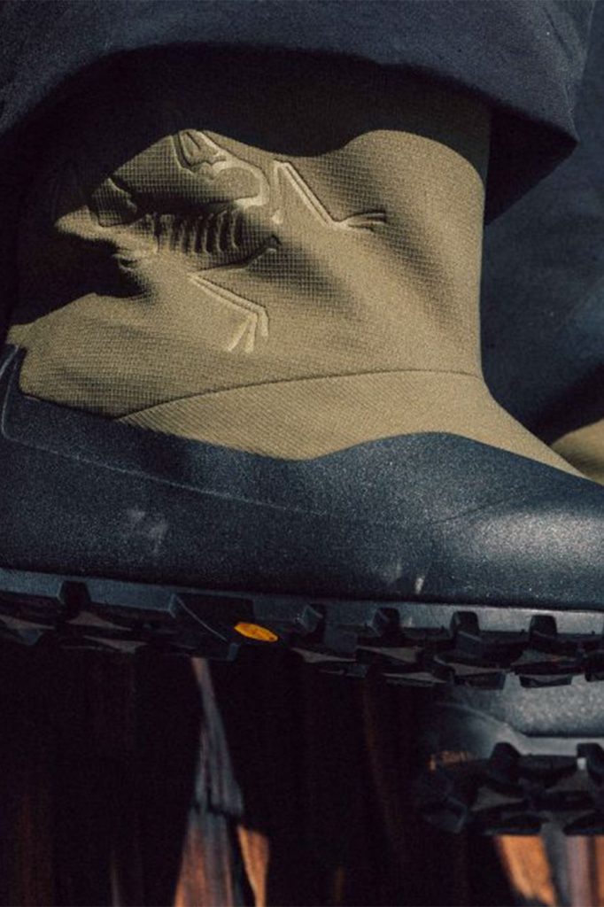 Arc'teryx Postour Boot karda, Tatsu renk