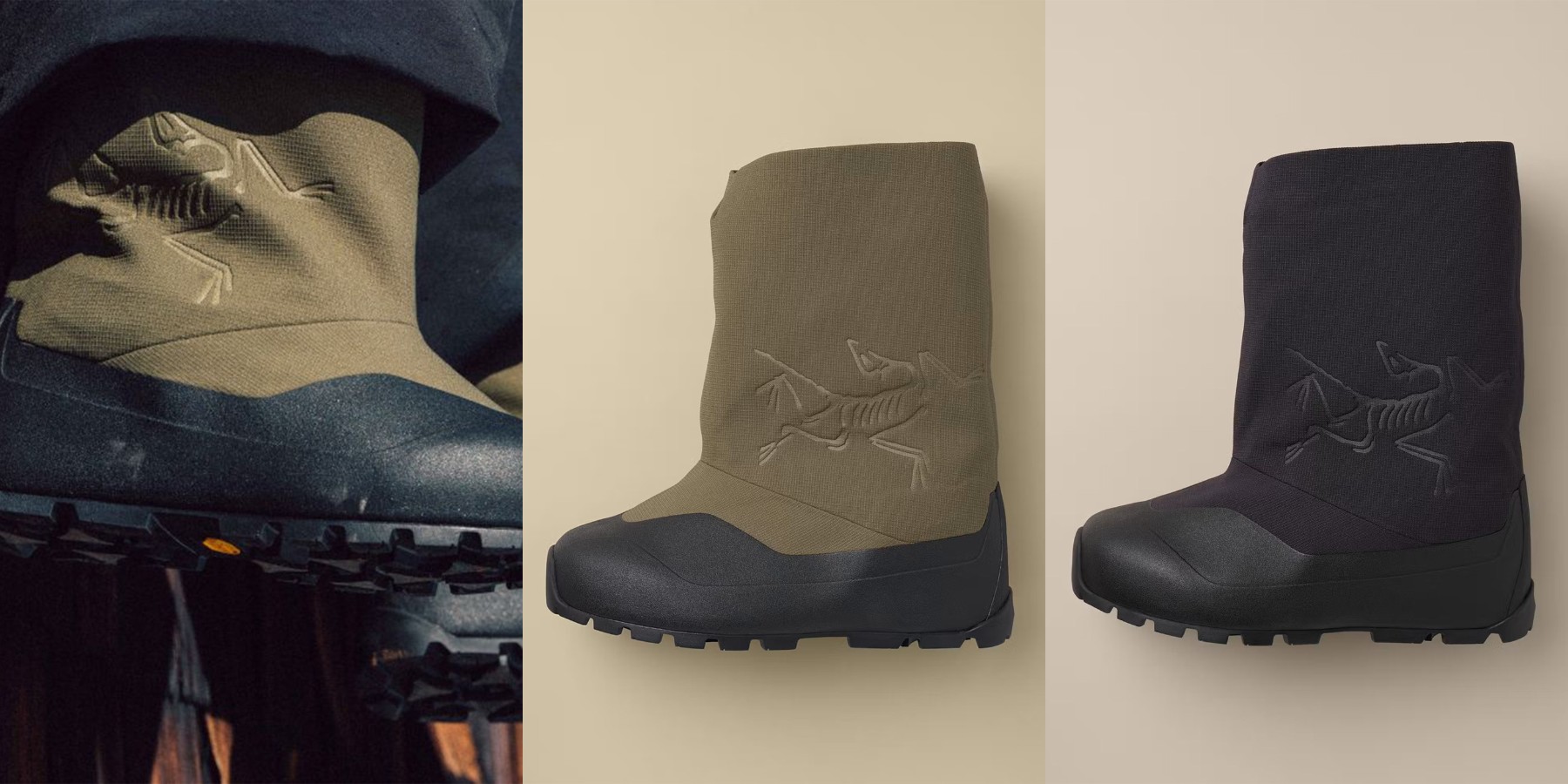 Arc'teryx Postour Boot Tatsu ve Black renkleri