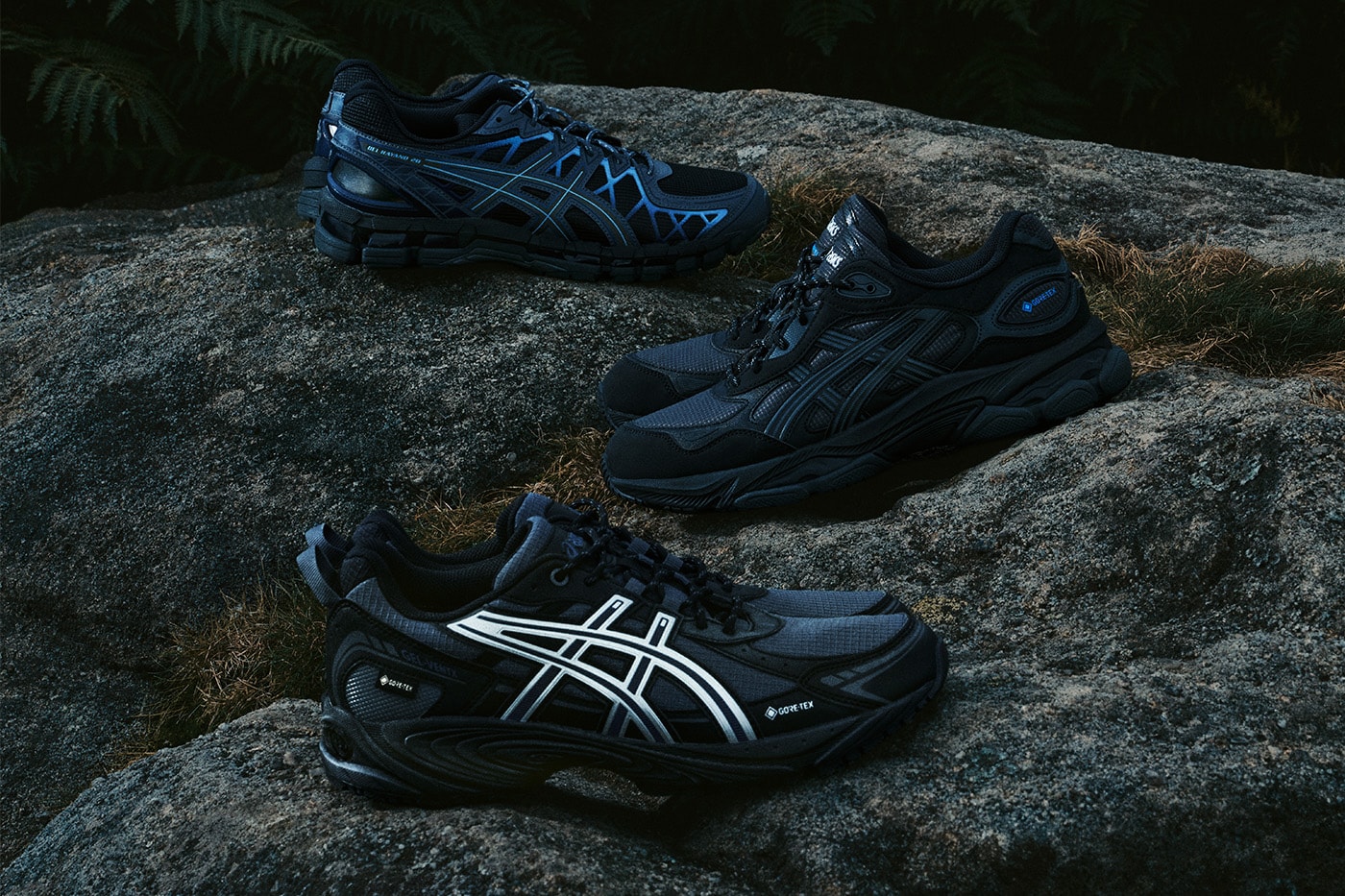 ASICS Utility koleksiyonu: GEL-KAYANO 20, GEL-NYC 2.0 GTX ve GEL-VENTX GTX