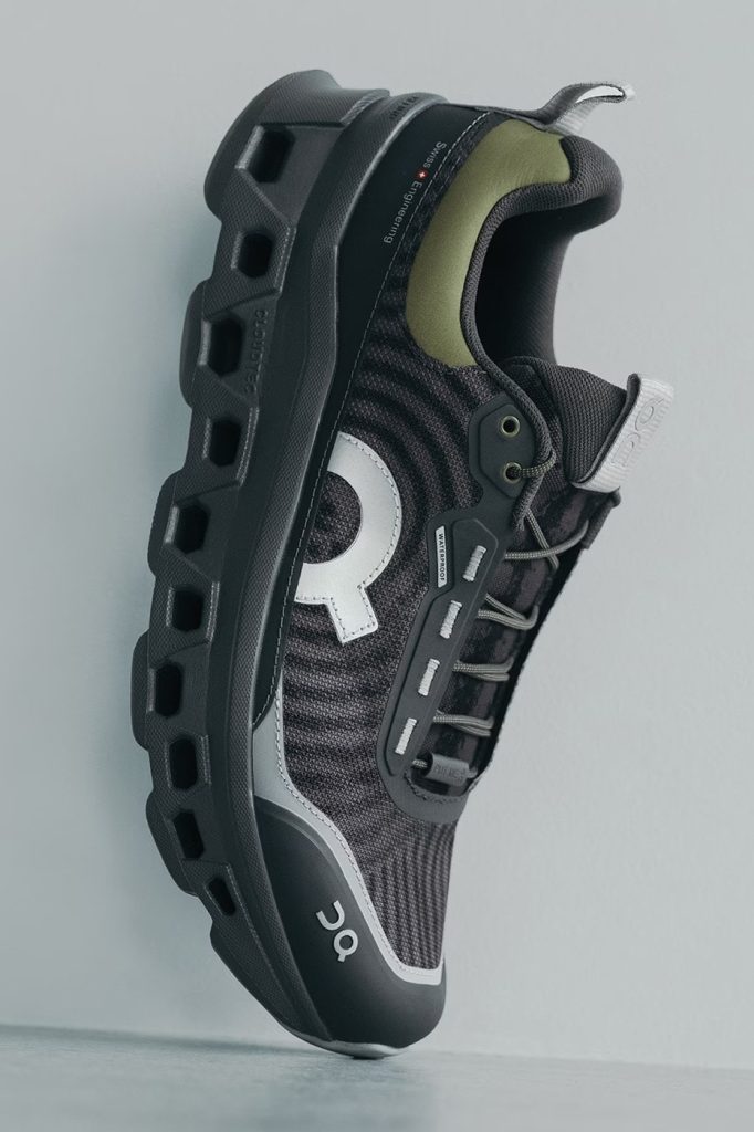 atmos Cloudmonster “Eclipse/Olive” modeli, siyah ve kömür grisi tonlarda