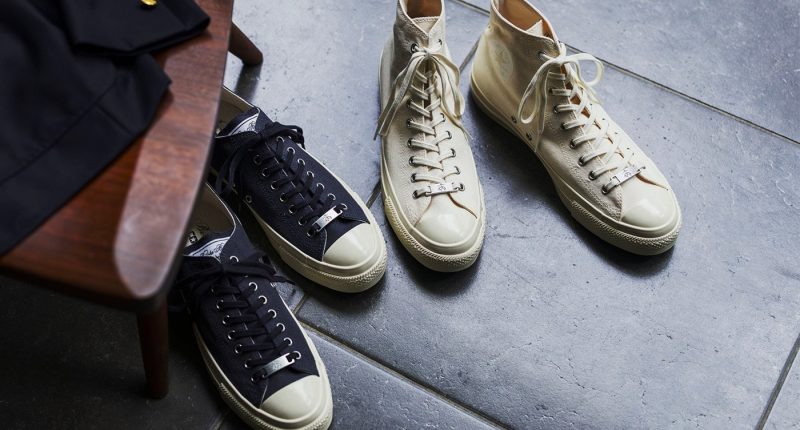 Brooks Brothers Converse All Star Aged Hi ve Ox modelleri bir arada