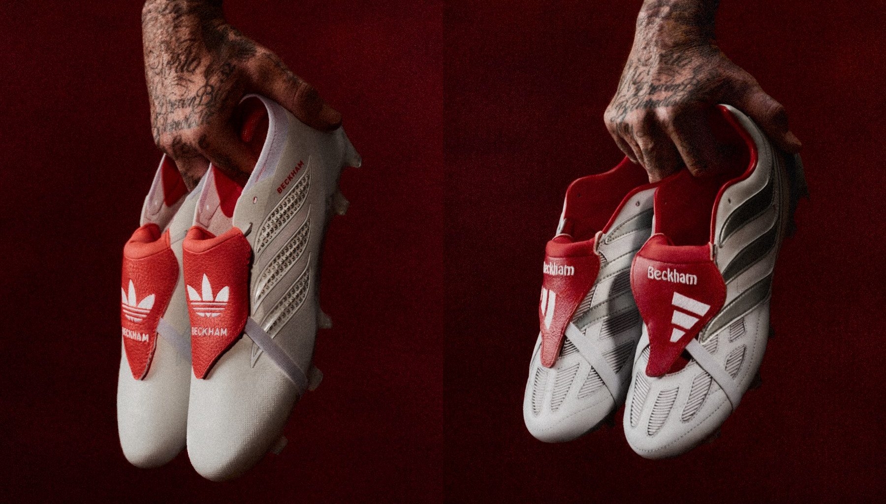 David Beckham Predator ve Predator Precision Remade kramponları