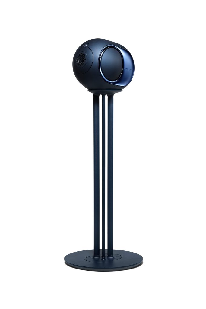 Devialet Phantom Ultimate Pulse Blue, Tree standı üzerinde