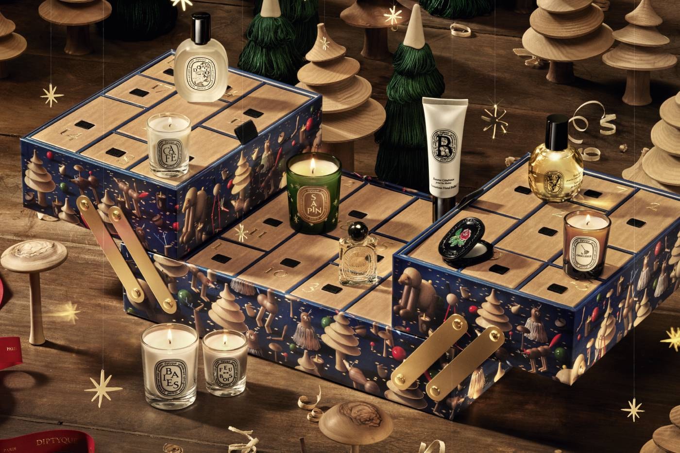 Diptyque yılbaşı koleksiyonu advent takvimi ve ürünleri