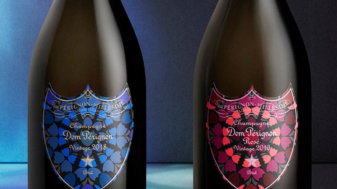 Dom Pérignon Damien Hirst etiket tasarımı