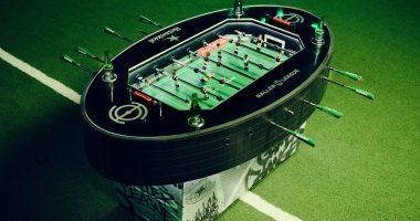 Heineken Foosballer langırt masası sahada