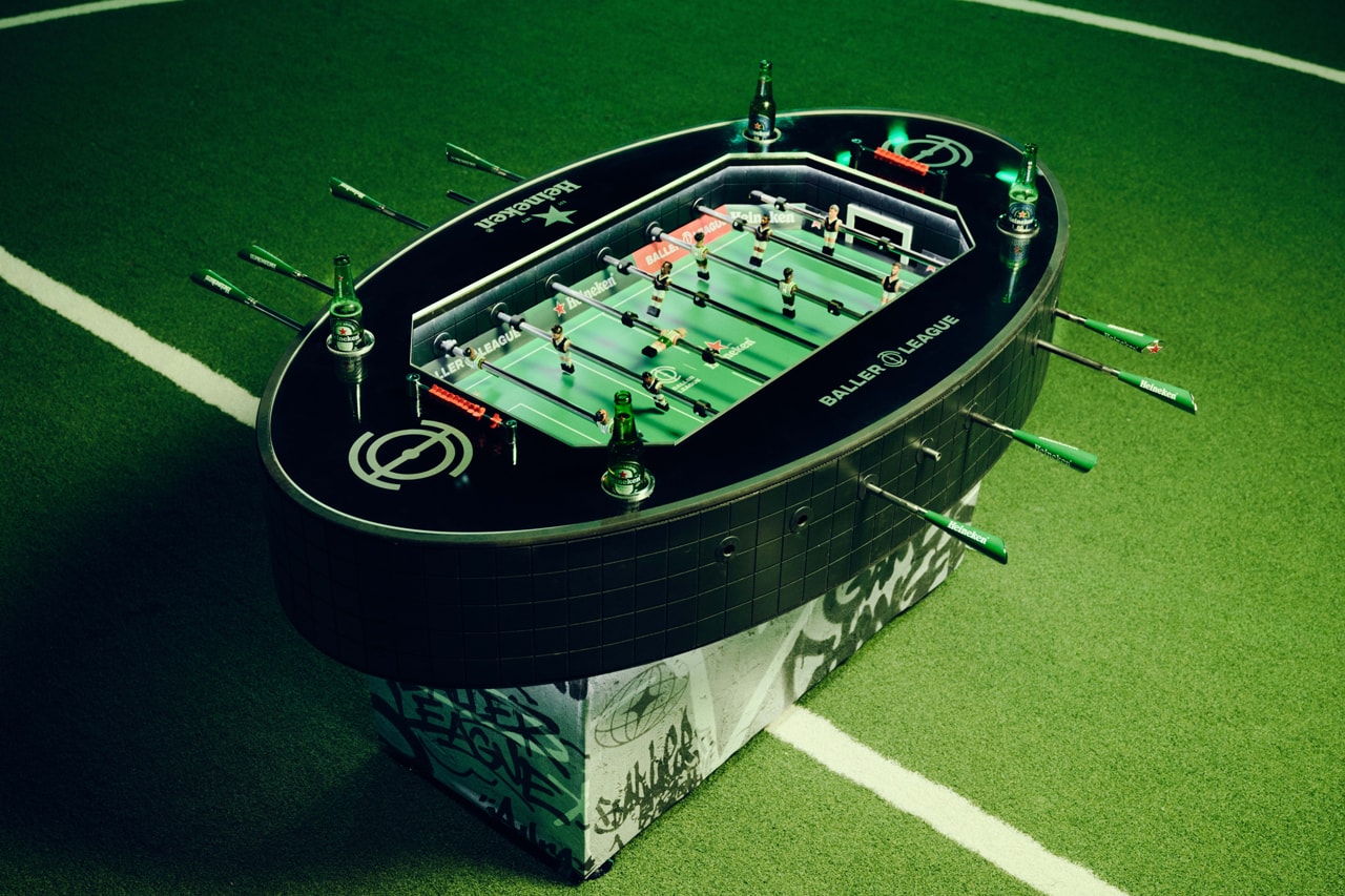 Heineken Foosballer langırt masası sahada