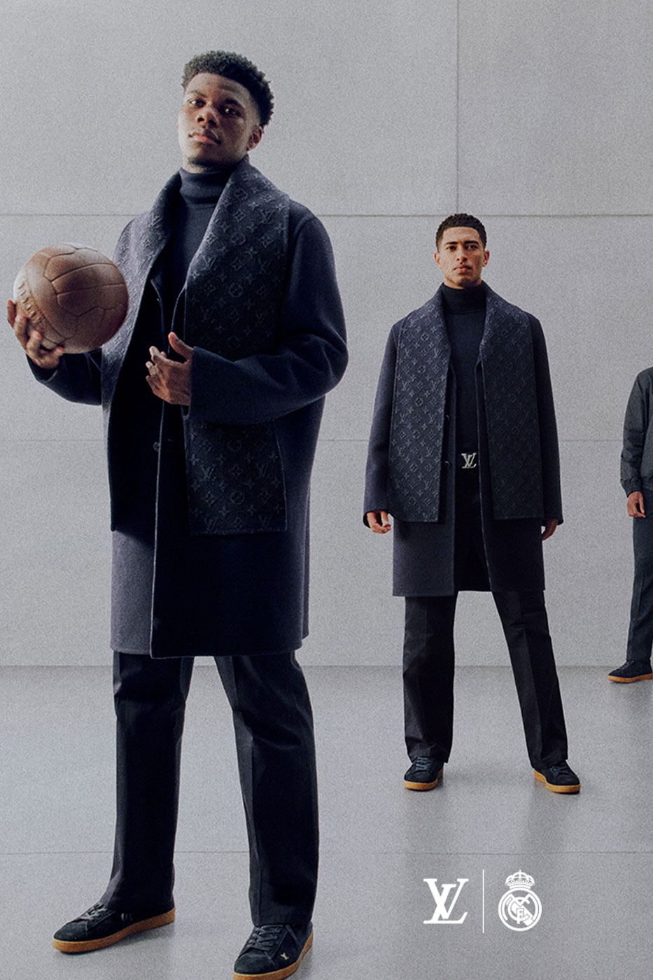 Louis Vuitton Real Madrid koleksiyonundan Monogram kaban ve deri top