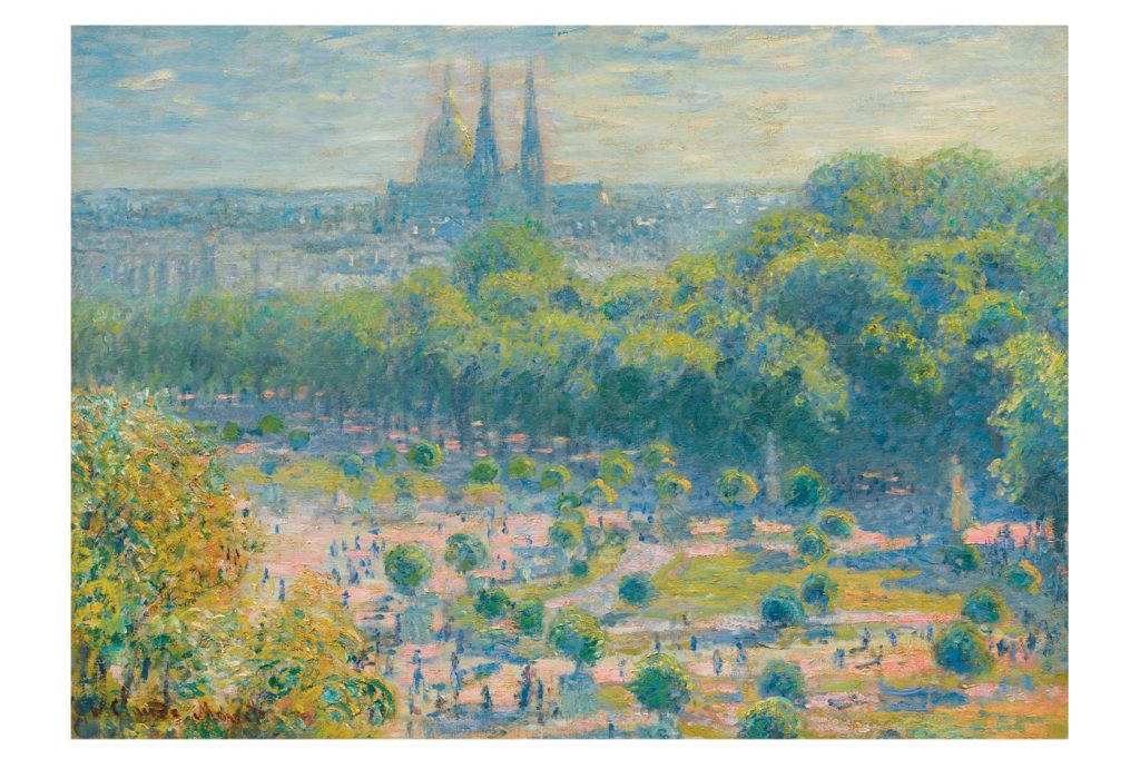Blaquier-Arrieta Koleksiyonu: Claude Monet'nin 1876 tarihli Le Jardin des Tuileries tablosu
