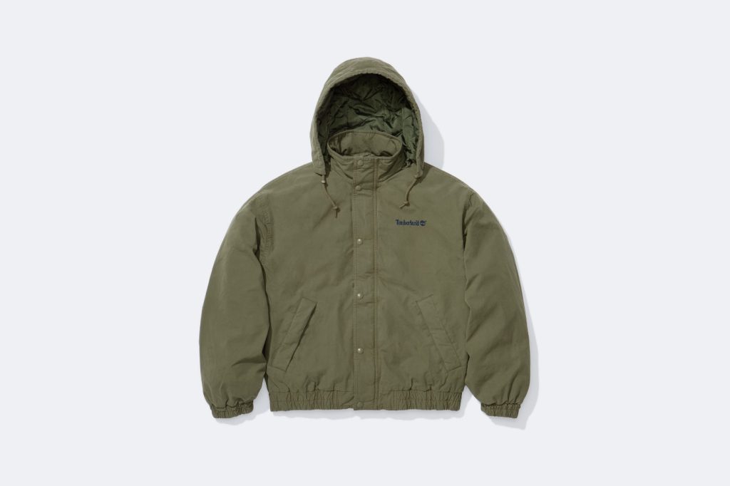 Haki Utility Jacket kapüşonlu