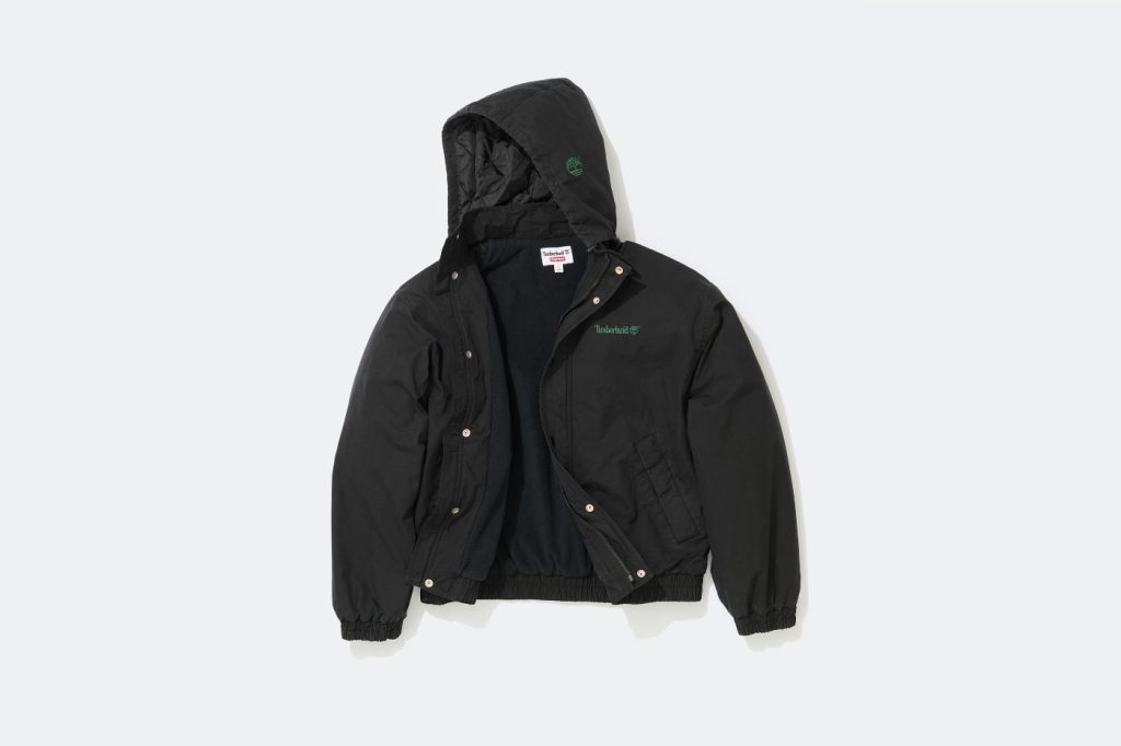 Siyah Utility Jacket açık