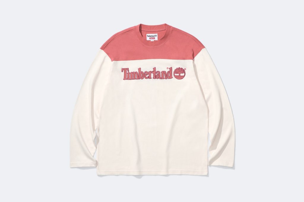 Krem-pembe Football Top önden