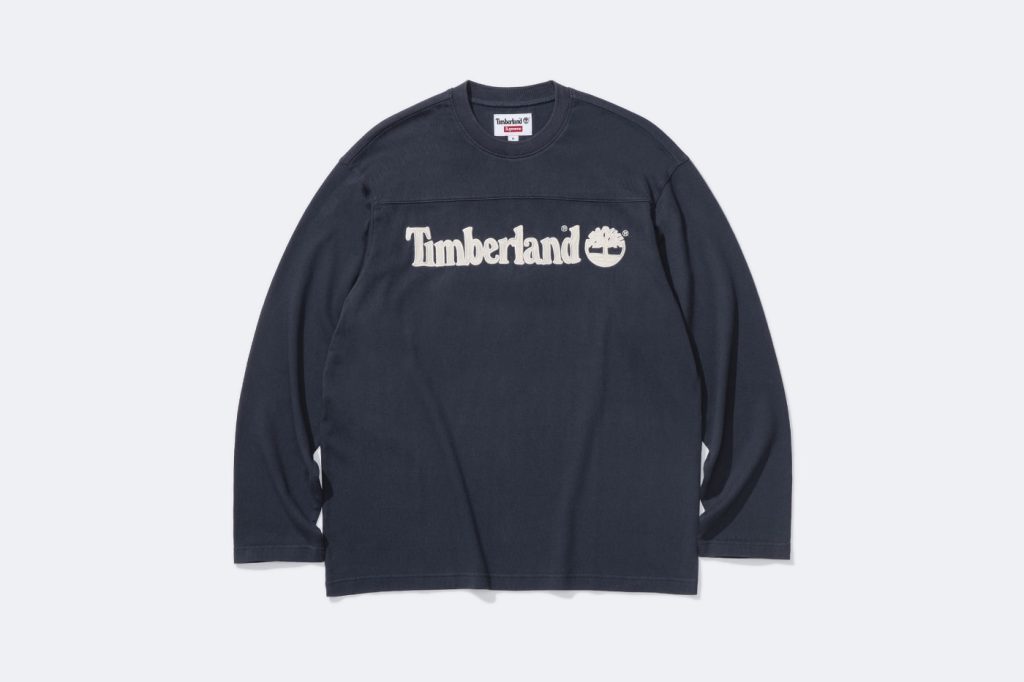 Supreme Timberland: Lacivert Football Top önden
