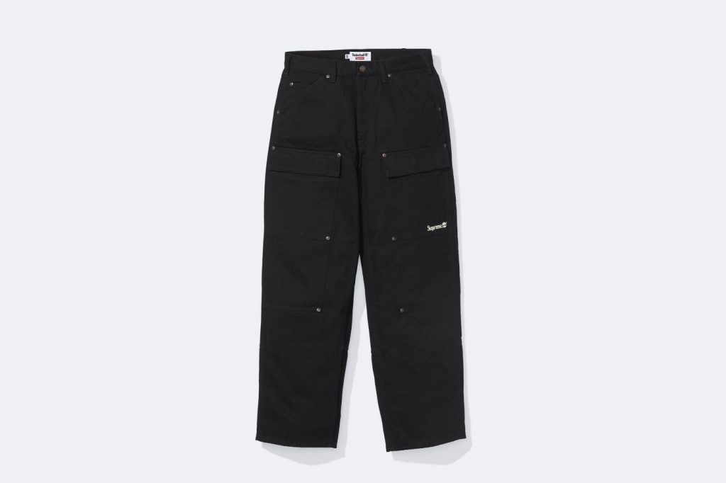 Siyah Double Knee pantolon önden
