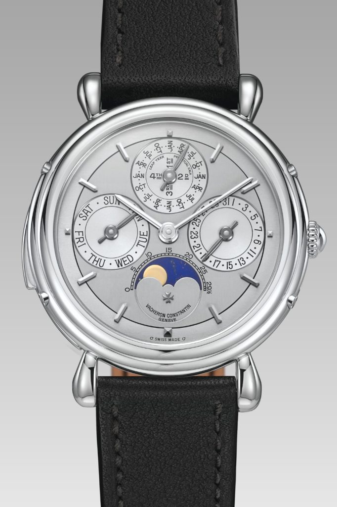 Vacheron Constantin Concours finalistlerinden ay evreli sürekli takvimli saat