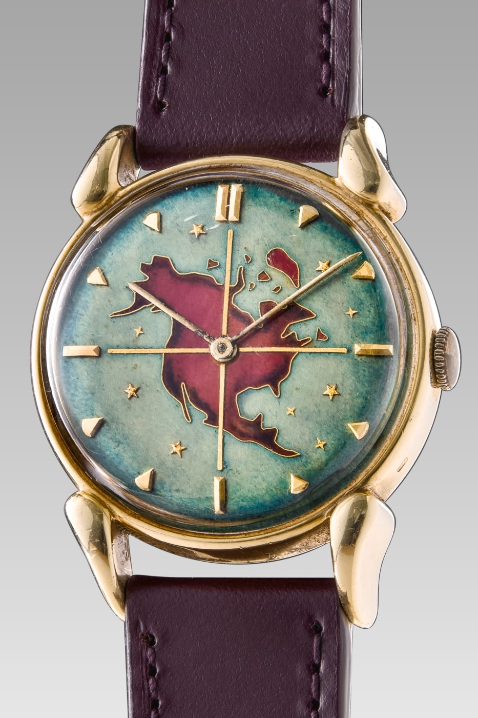Vacheron Constantin Concours finalisti, Amerika haritalı emaye kadran