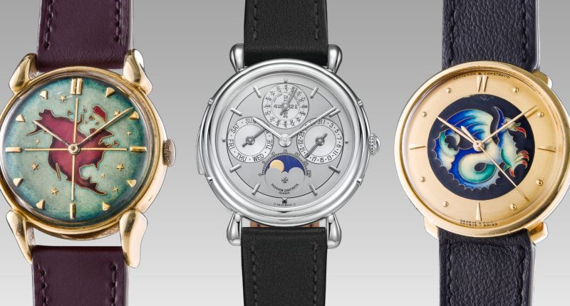 Vacheron Constantin Concours finalistlerinden üç saat