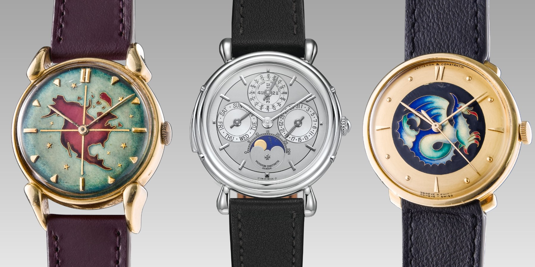 Vacheron Constantin Concours finalistlerinden üç saat